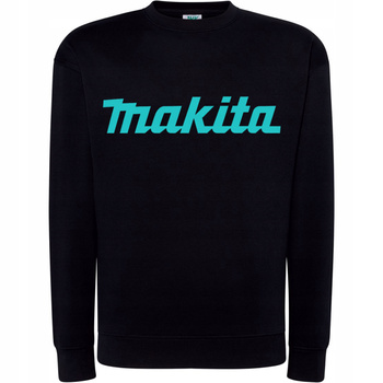 Bluza Męska z Nadrukiem MAKITA Budowa HIT Super na Prezent do Pracy
