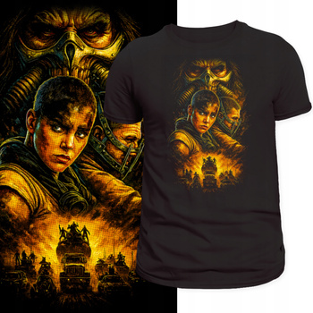 Koszulka Mad Max Postapokalipsa Film Nadruk HD T-Shirt na Prezent