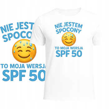 T-Shirt Męski Koszulka Śmieszny Super Nadruk Wakacje Lato HIT Prezent