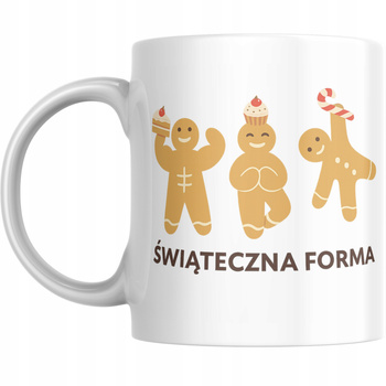 Kubek Na Święta Gwiazdkę Prezent Boże Narodzenie Mikołajki Pierniki Forma