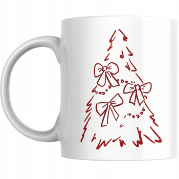 Kubek Na Święta Gwiazdkę Prezent na Boże Narodzenie Mikołajki Choinka