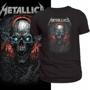 Koszulka Metallica Heavy Metal Rock Koncert Nadruk dla Fana HD Prezent