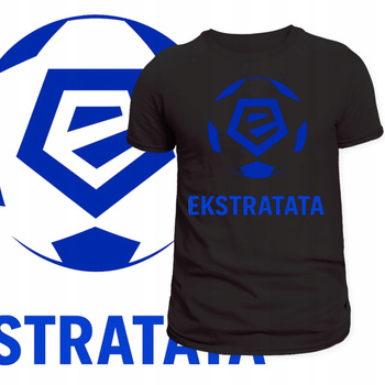 T-Shirt Męski Koszulka Nadruk EKSTRATATA Ekstraklasa Prezent Dzień Ojca