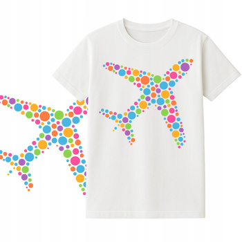 Koszulka dla Dzieci na Dzień Kropki Nadruk do Przedszkola Szkoły