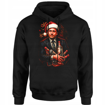 Bluza Świąteczna Męska The Office Michael Scott Nadruk Prezent Bawełna