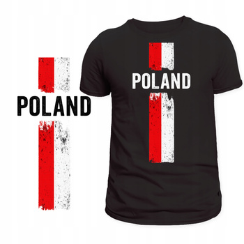 Koszulka Patriotyczna Polska Święto Niepodległości Super Nadruk Prezent