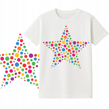 Koszulka na Dzień Kropki dla Dzieci Nadruk do Przedszkola Szkoły