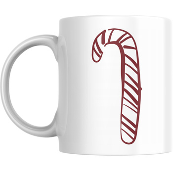 Kubek Na Święta Gwiazdkę Prezent Boże Narodzenie Mikołajki Laska Cukrowa