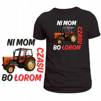 T-Shirt na Żniwa Męska Koszulka Śmieszny Nadruk Lato Rolnik Prezent