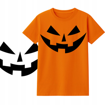 Koszulka na HALLOWEEN dla Dzieci Dynia Super Nadruk z Motywem Dyni