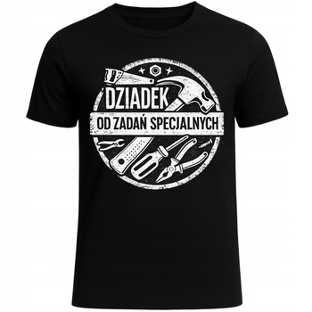 Koszulka Na Dzień Dziadka Nadruk Dziadek Od Zadań Specjalnych Prezent