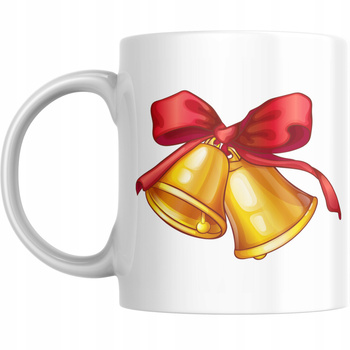 Kubek Na Święta Gwiazdkę Prezent na Mikołaja Mikołajki Dzwonki