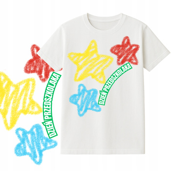 Koszulka na Dzień Przedszkolaka dla Dzieci Nadruk do Przedszkola