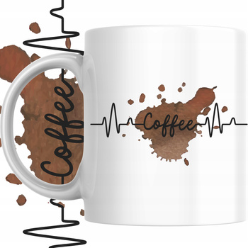 Kubek Nadruk Coffee Kawa Kawka Do Pracy Biura Stylowy Upominek Na Prezent