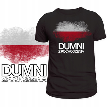 Koszulka Patriotyczna Polska Super Nadruk Święto Niepodległości Prezent