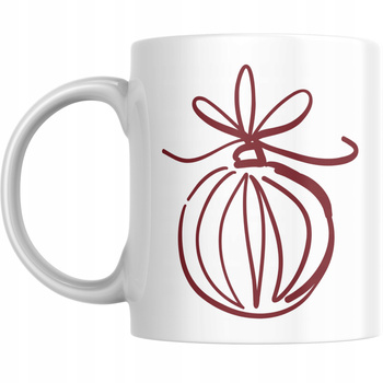 Kubek Na Święta Gwiazdkę Prezent Boże Narodzenie Mikołajki Bombka Bombki