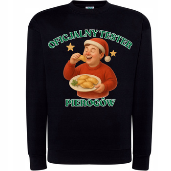 Bluza Świąteczna Oficjalny Tester Pierogów Wesoły Motyw Super Prezent