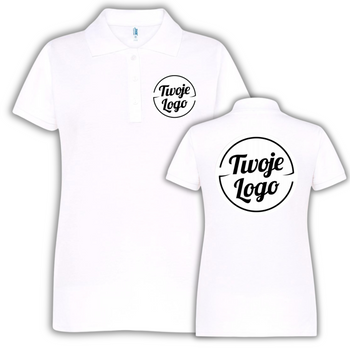 Polo Damskie z Twoim własnym Nadrukiem