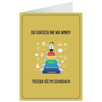 Kartka okolicznościowa - Sukces