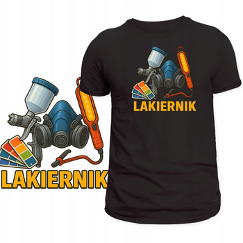 Koszulka Dla Lakiernika Super Nadruk Najlepszy Lakiernik HIT na Prezent