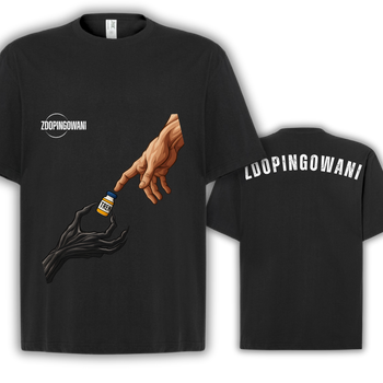 T-SHIRT OVERSIZE ZDOPINGOWANI WZÓR 3