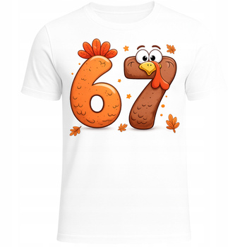 Koszulka Dziecięca 67 SIX SEVEN Super Modna VIRAL HIT na Prezent