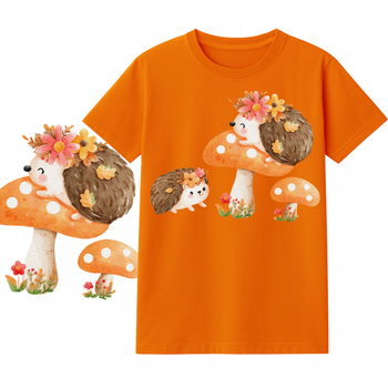 Koszulka dla Dzieci na Dzień Jesieni Nadruk do Szkoły i Przedszkola