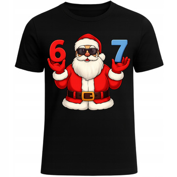 Koszulka Świąteczna Dziecięca 67 SIX SEVEN Modna HIT Prezent Święta