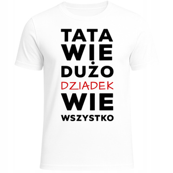 Koszulka Na Dzień Dziadka Z Nadrukiem HIT Śmieszny Prezent Dla Dziadka