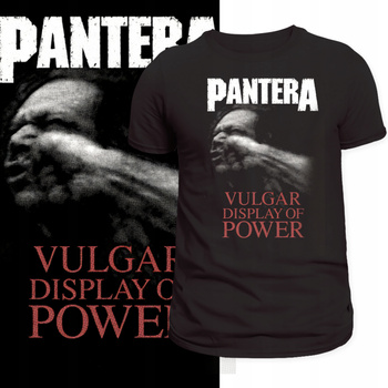 Koszulka Pantera Thrash Heavy Metal Muzyka Nadruk HD Prezent na Koncert
