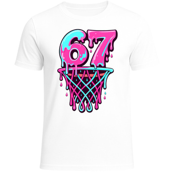 Koszulka Dziecięca 67 SIX SEVEN VIRAL HIT Modna Koszykówka Prezent