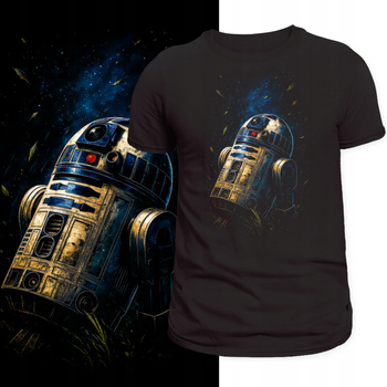 Koszulka Gwiezdne Wojny Star Wars Film Nadruk HD T-Shirt na Prezent
