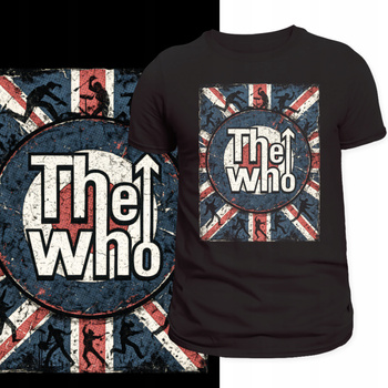 Koszulka The Who Rock Band UK Muzyka Nadruk HD Prezent na Koncert
