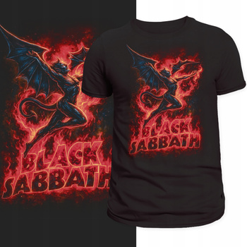 Koszulka Ozzy Osbourne Black Sabbath Rock Heavy Metal Nadruk HD Prezent