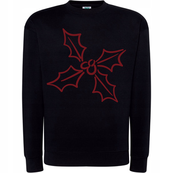 Bluza Świąteczna z Nadrukiem Święta Minimalistyczny Wzór Super Prezent