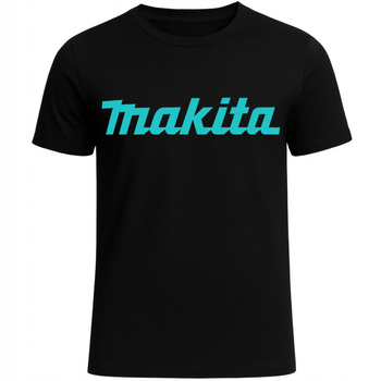 T-Shirt Męski Koszulka z Nadrukiem MAKITA Budowa Super Prezent do Pracy