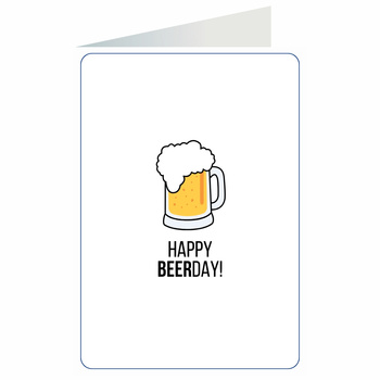 Kartka okolicznościowa - Happy Beerday