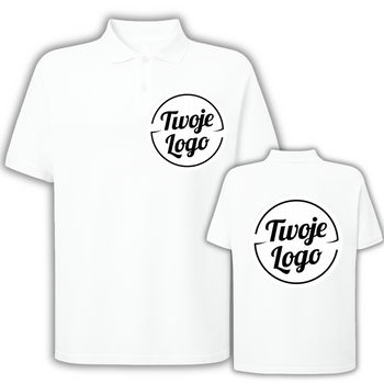Polo Męskie z Twoim własnym Nadrukiem