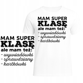 Koszulka z Super Zabawnym Nadrukiem HIT Prezent na Dzień Nauczyciela
