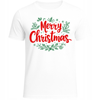 Koszulka Świąteczna Merry Christmas Boże Narodzenie Super na Prezent