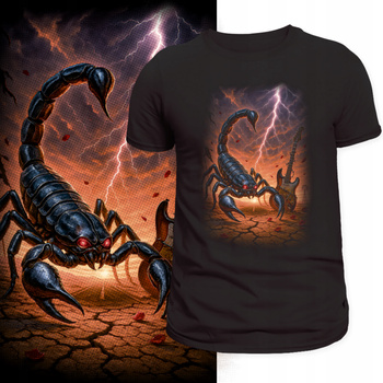 Koszulka Scorpions Hard Rock Heavy Metal Band Koncert Nadruk HD Prezent