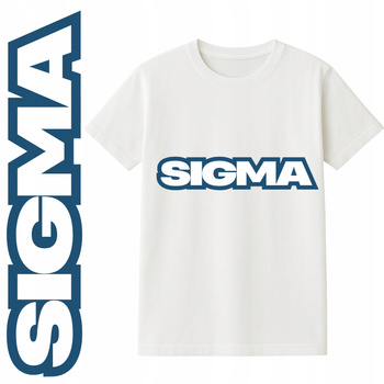 T-Shirt Dziecięcy Koszulka SIGMA MALE Mem Alfa Śmieszny Prezent