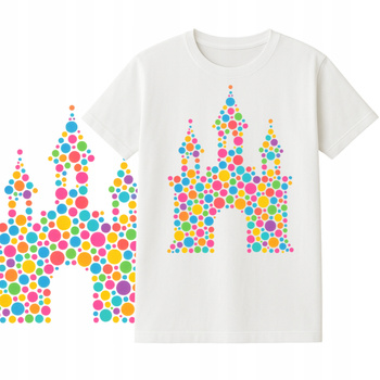 Koszulka dla Dzieci na Dzień Kropki Nadruk do Przedszkola Szkoły