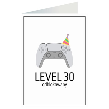 Kartka okolicznościowa - Pad, 30 lat