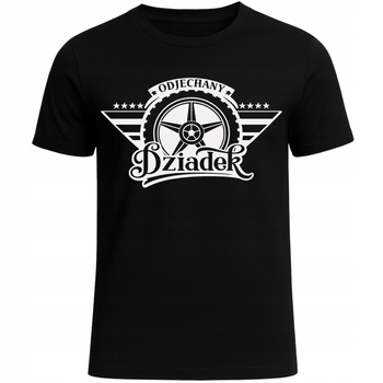 Koszulka Na Dzień Dziadka Nadruk Odjechany Dziadek Super na Prezent HIT